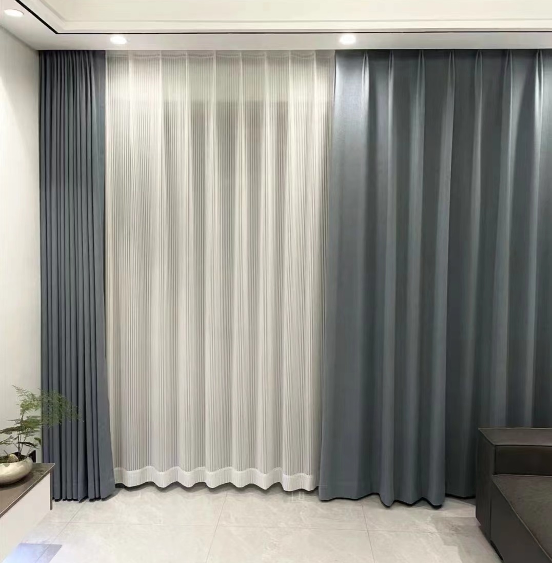 智能电动窗帘轨道全自动隐形电机适用于米家小爱天猫精灵语音声控