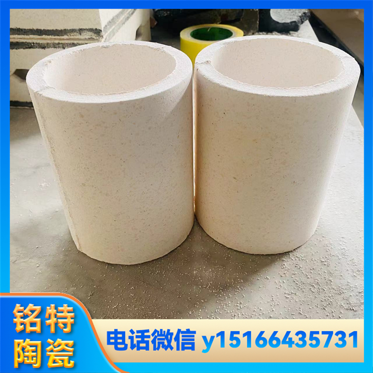 刚玉莫来石坩埚 抗热震效果好 使用寿命长 铭特陶瓷