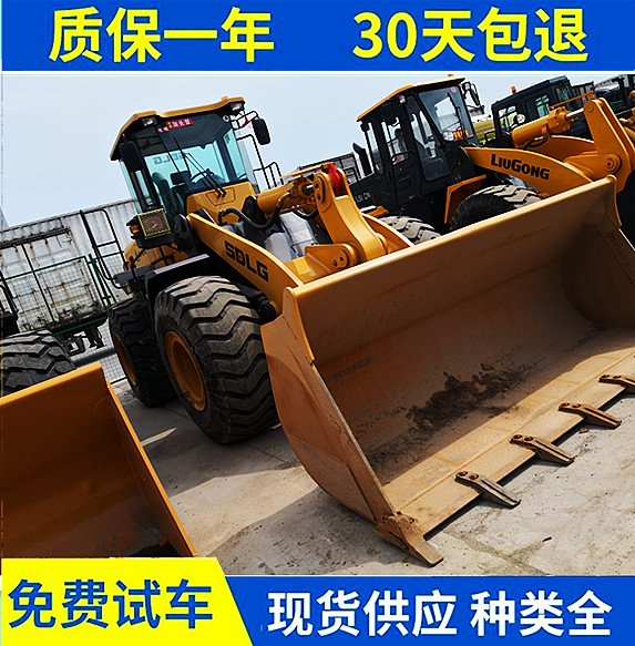 转让二手龙工柳工临工徐工20 30 50装载机侧翻抓木铲车七天无理由