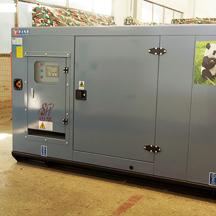 低噪音商场室内可用设备 120KW静音箱式柴油发电机组