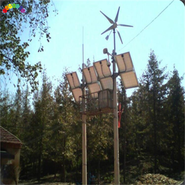 博尔勃特 免布线森林防火监控太阳能离网发电系统500W