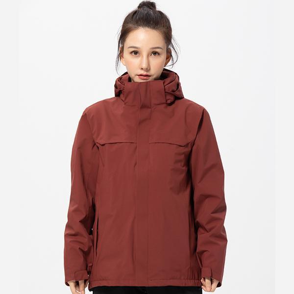 冲锋衣工作服定制印logo秋冬季可拆卸加绒加厚团体服工装防风外套