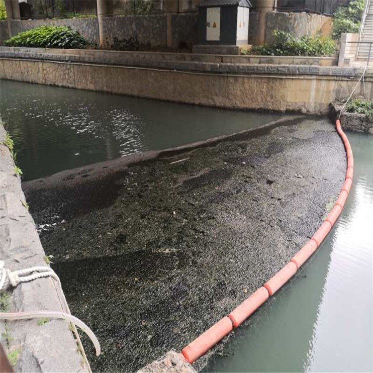 一体式直径50公分浮体 水库漂浮物拦挡 深水警示浮筒