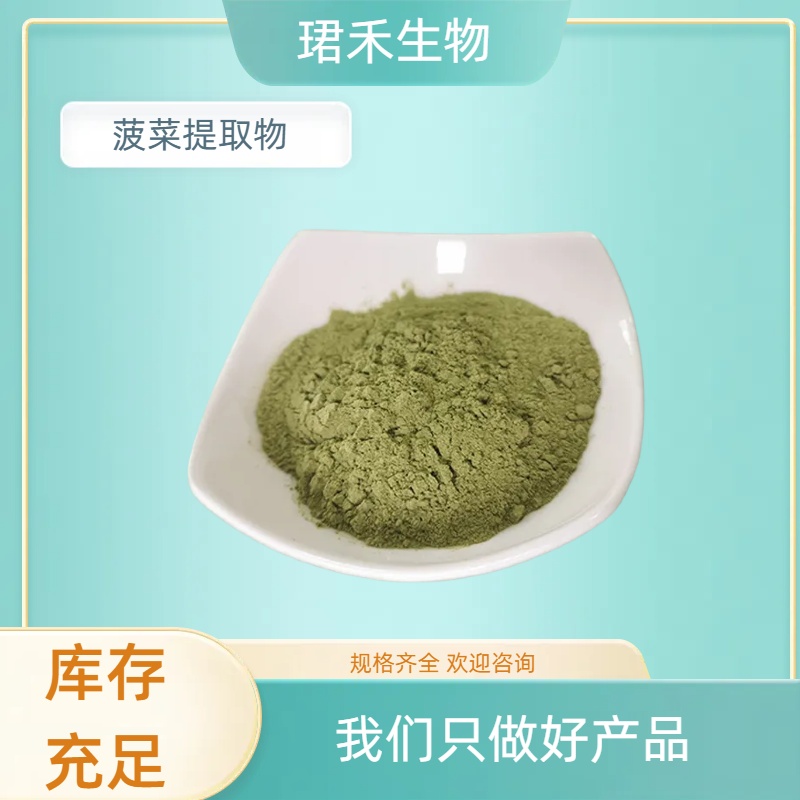菠菜提取物 速溶菠菜浓缩粉 新鲜原料 喷雾干燥工艺 多规格可定制