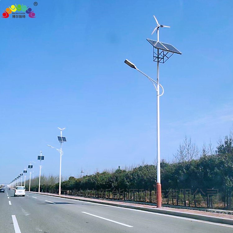 博尔勃特LED中国结路灯杆乡村振兴风光互补太阳能路灯厂家批发