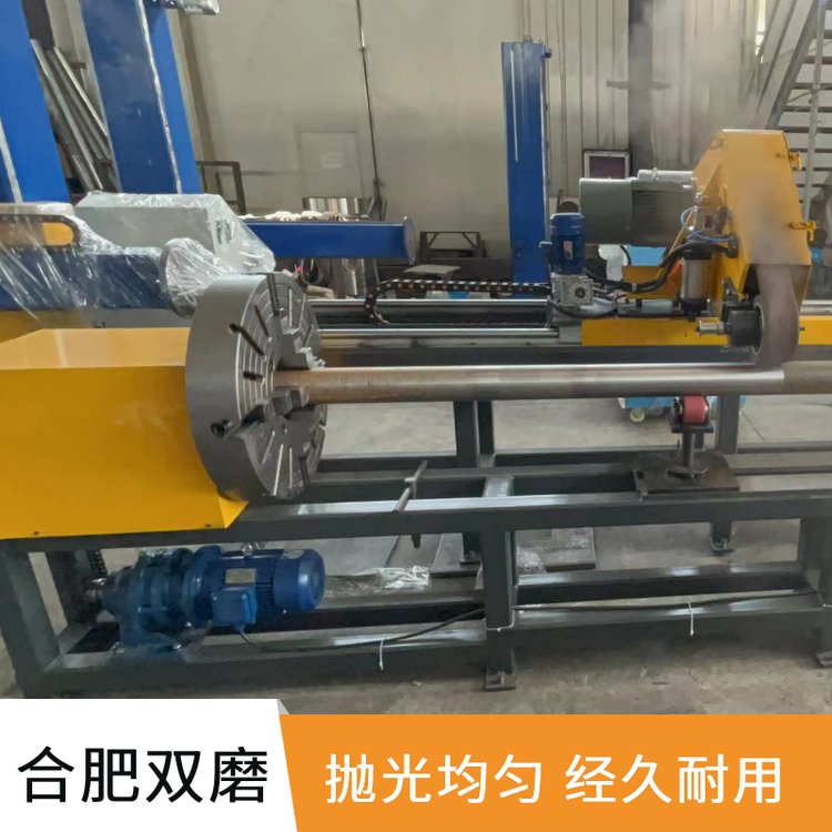 圆管抛光机 不锈钢铁管除锈抛光设备 无心外圆抛 光机定制