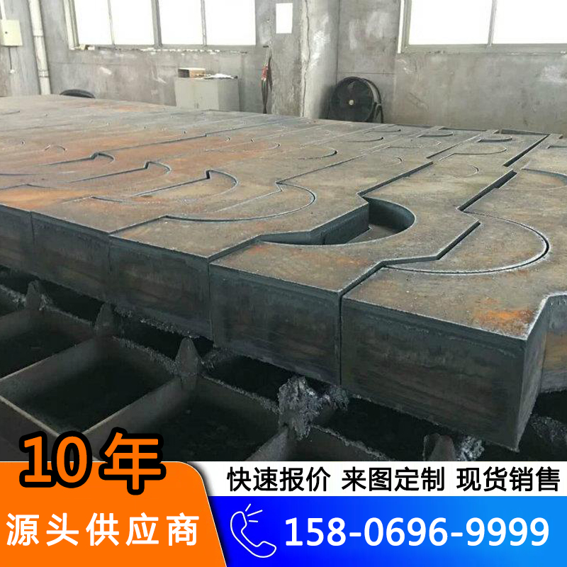 耐候钢预埋件 原材料现货直发 做锈固膜加工 来图定制