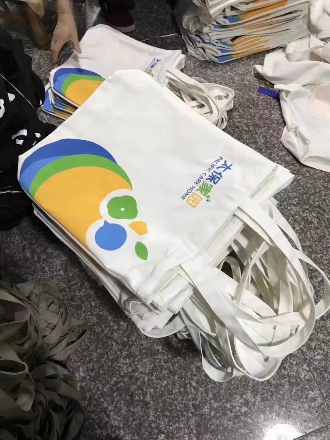 棉布袋批发 环保袋定做 单肩空白袋 手绘diy 润兴