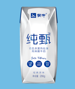 蒙牛纯甄酸牛奶