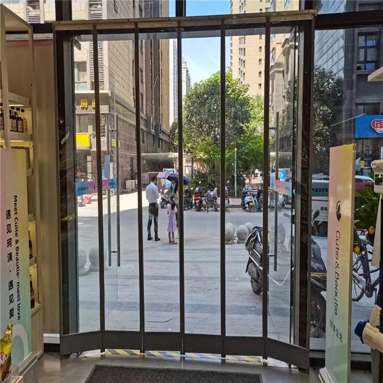 PVC磁吸门帘 防静电水晶隔断帘 空调自吸挡风帘