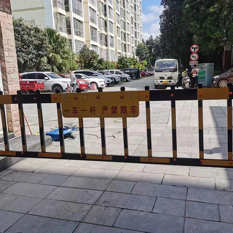 直杆道闸 停车场智能闸杆 小区门禁无人值守收费拦截杆