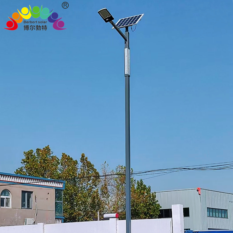 回字纹LED路灯市政道路照明太阳能路灯厂家批发博尔勃特