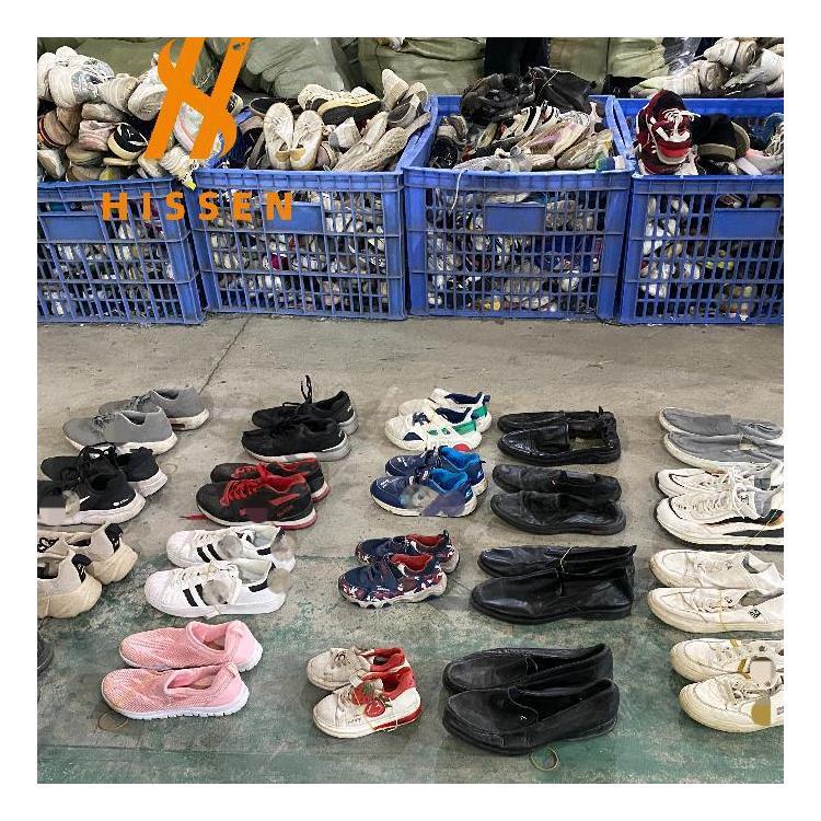 旧鞋精品二手鞋跨境批发缅甸休闲运动鞋混合鞋used shoes bales