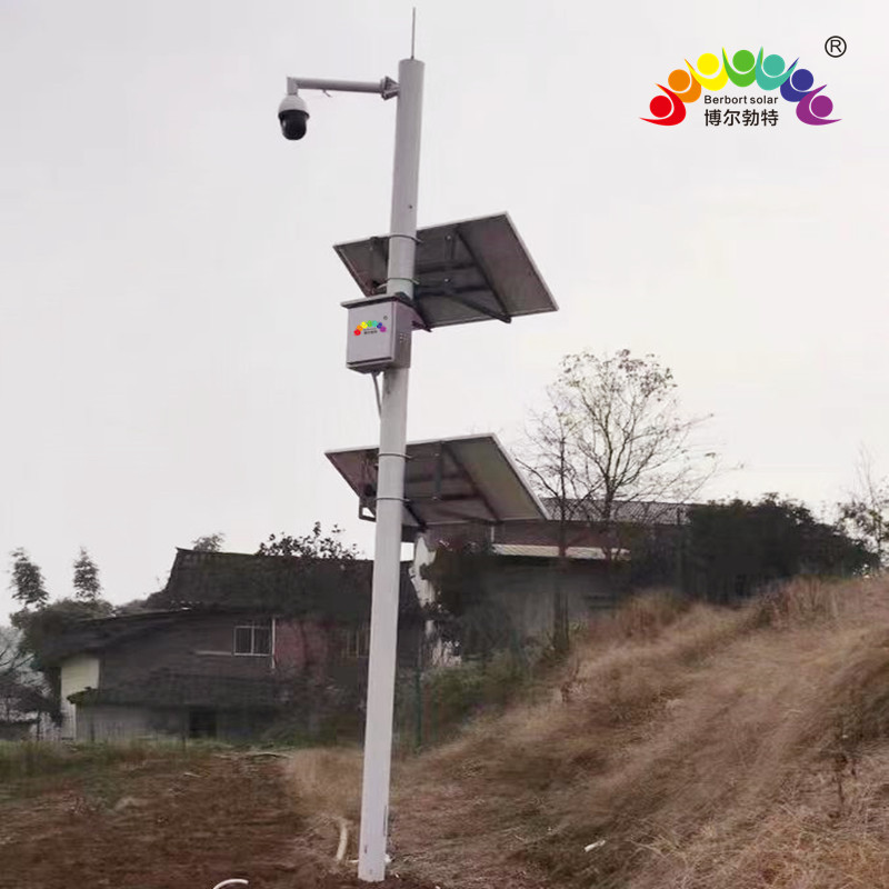 博尔勃特耐低温太阳能监控供电系统 无电地区风光互补光伏发电系统