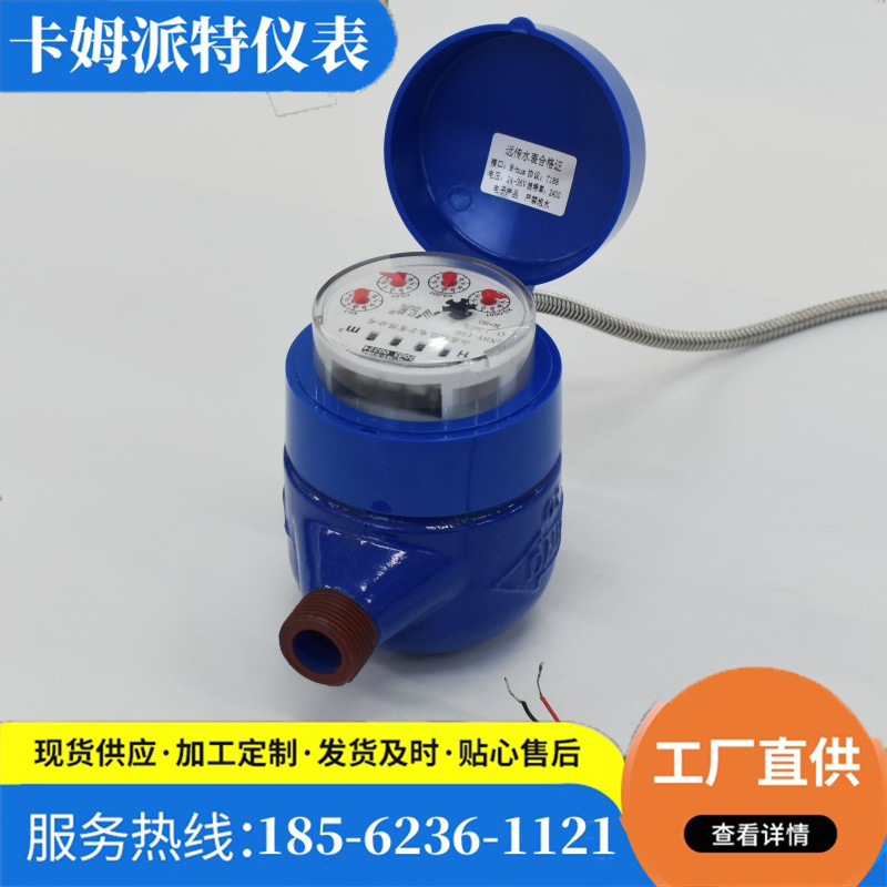 远传水表 光电直读 远程抄表 上传数据 M-bus 485多种通讯协议 4分6分