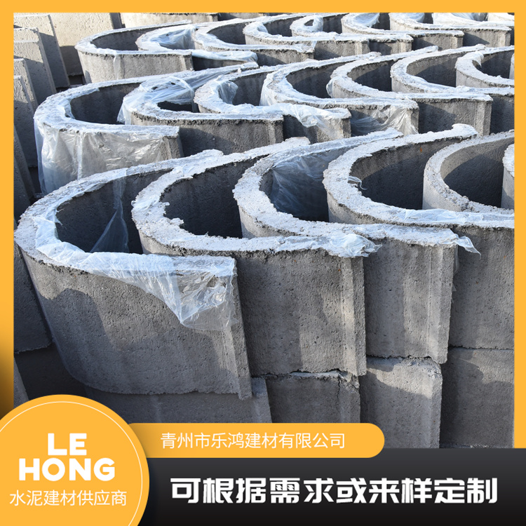 水泥矩形槽 u型排水沟 高承重 重量轻施工方便 乐鸿建材