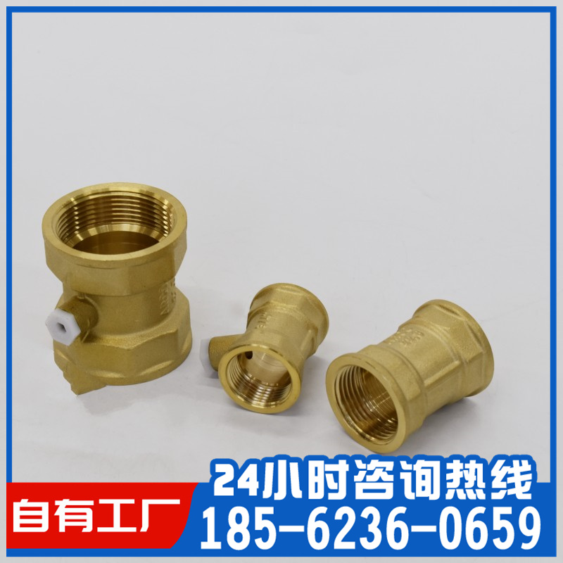 测温三通 热量表探头专用 测温阀6分1寸1.2寸加厚精准测温 尺寸齐全