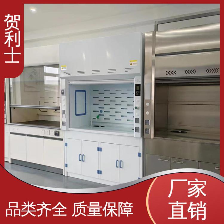 贺利士 pp排风柜 PP实验室通风柜 实芯理化板台面 坚实耐用 匠心打造