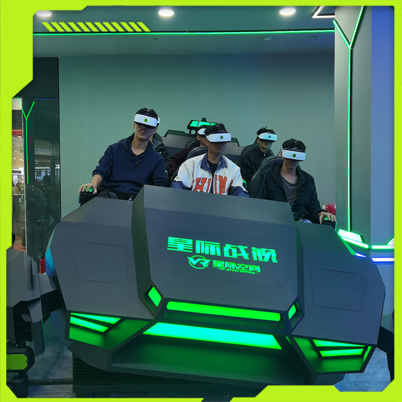 商用大型VR游戏多人互动设备星际战舰售价多 少钱 9dvr加 盟开店
