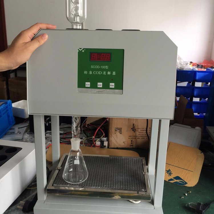 液晶屏控制风冷水冷双重降温 智能cod消解仪单孔单控受热均匀