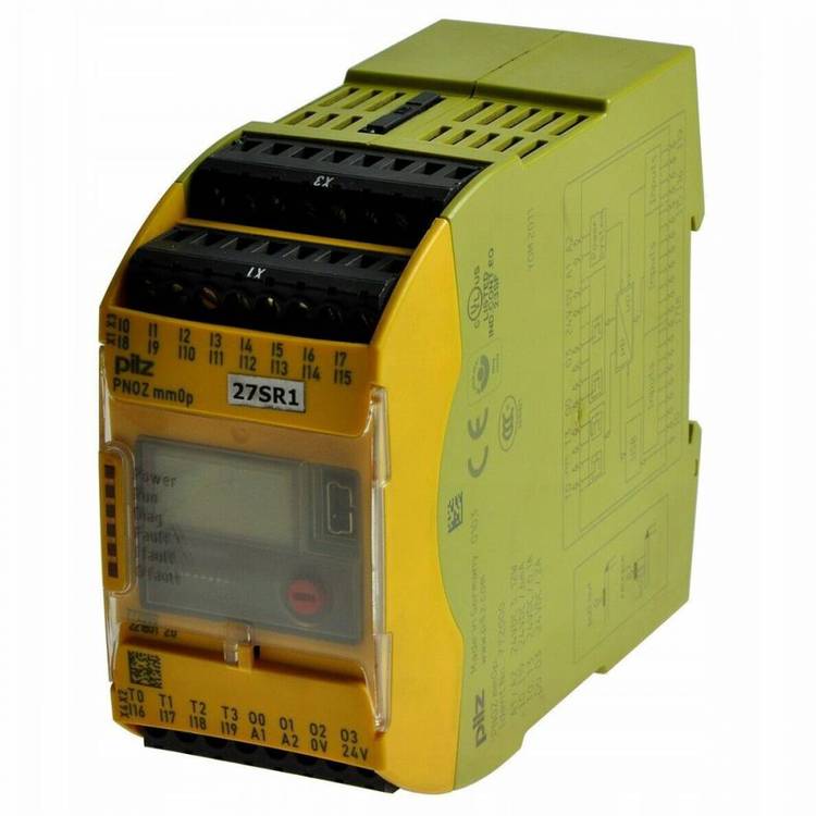 德国PILZ皮尔兹输入模块772000 PNOZ mm0p 24VDC用于控制系统