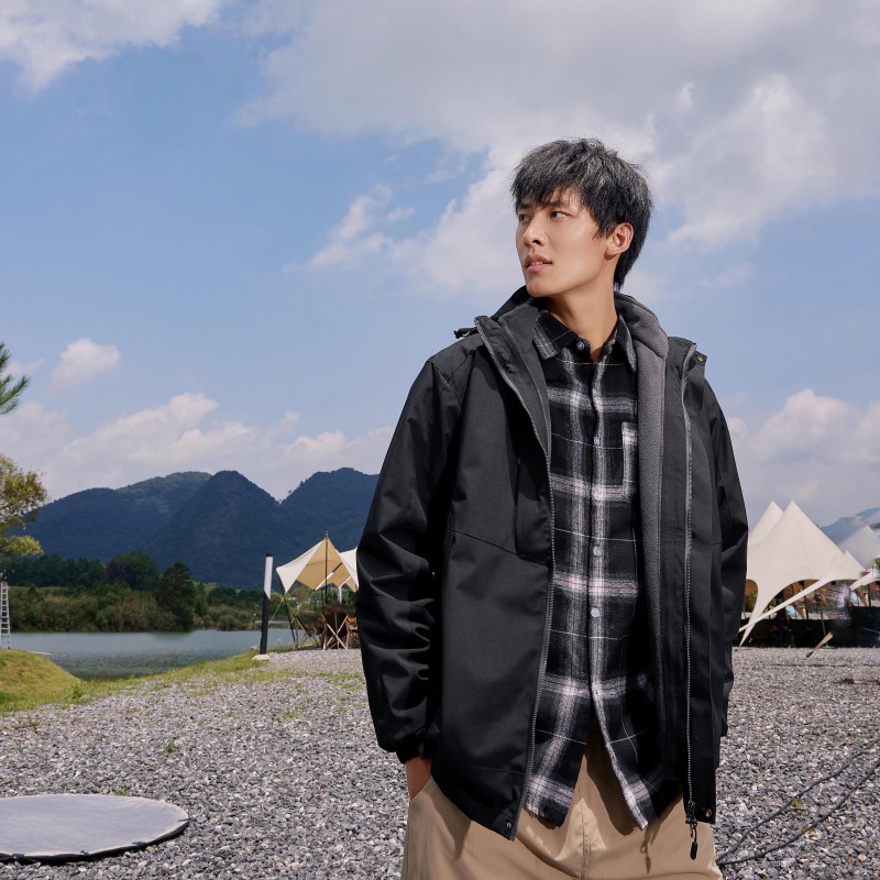 锦丹 肇|庆 定做三合一冲锋衣 工作服秋冬季团队服加厚工装 免费打版