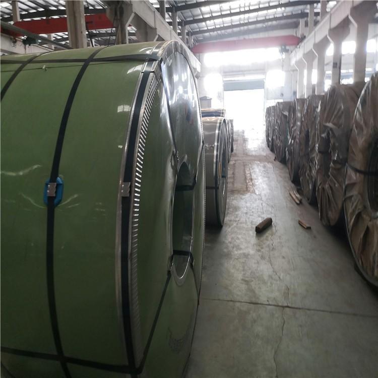 中工金属现货 0.5mm厚不锈钢卷板  保温用不锈钢板 可拉丝 分小卷