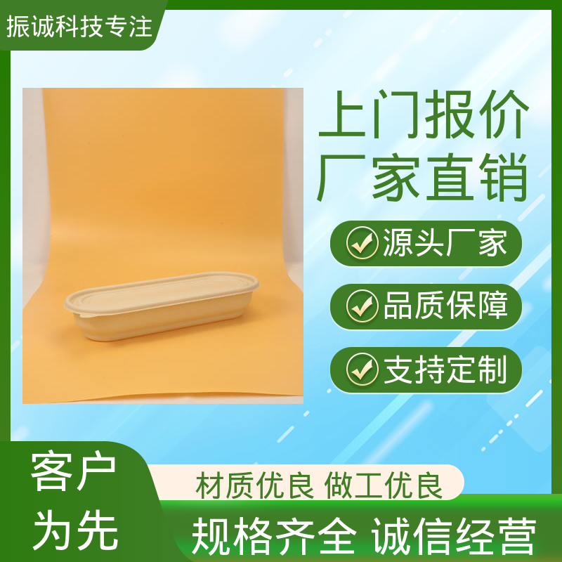 振诚科技 可微波炉加热 一次性打包盒 五格餐盒