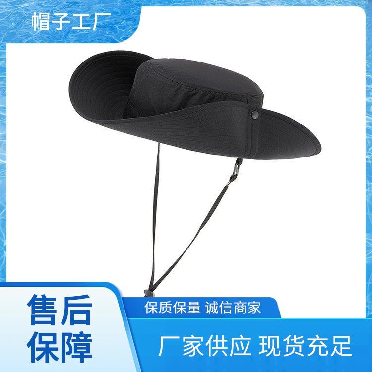 运动帽 防晒遮阳 黄色渔夫帽 印字刺绣免费设计 针织帽