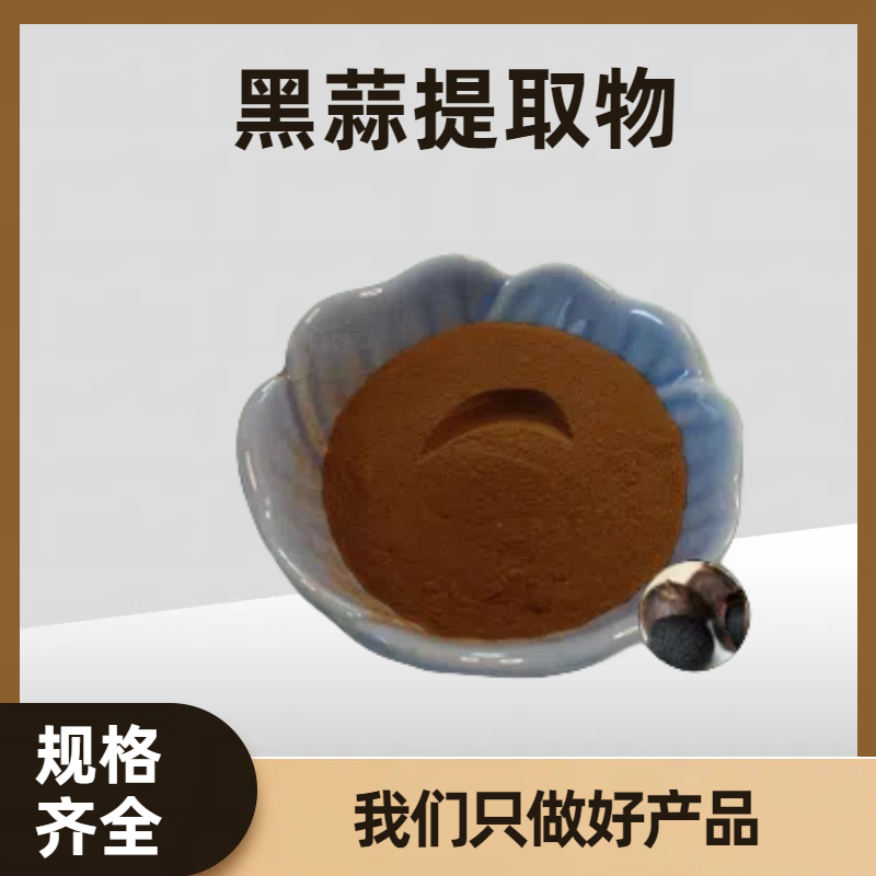 黑蒜提取物 含黑蒜素 发酵大蒜粉 食品级原料 浓缩粉 浸膏 可定制
