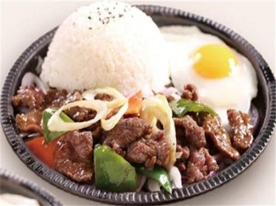 三丰铁板烧米饭