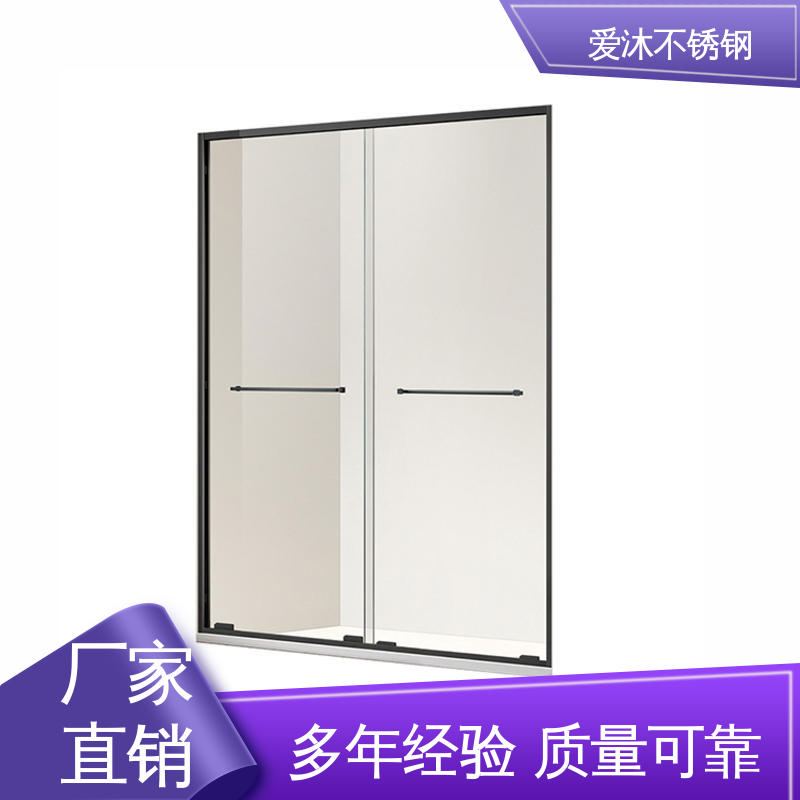 爱沐 独立隔断门 滑动门淋浴房 无缝拼接 易安装性