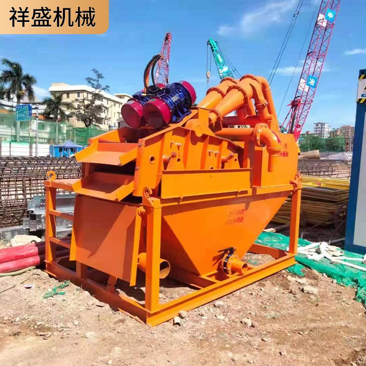 基础工程砂浆净化分类处理 泥浆脱水净化器 污水泥沙处理设备