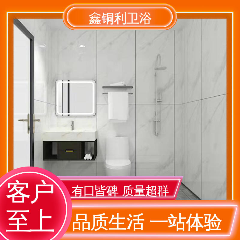 鑫铜利 带马桶洗手盆 整体卫生间 干湿分离 货源充足