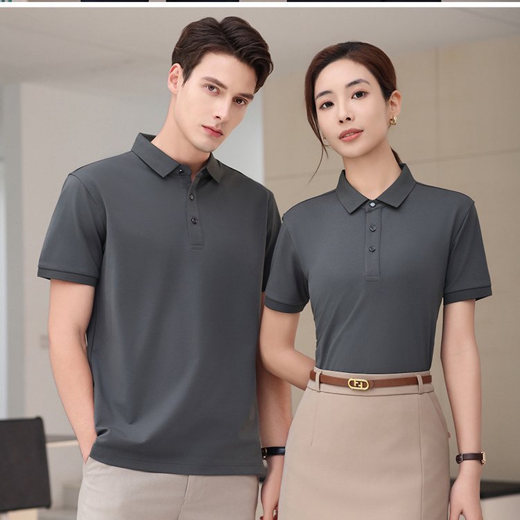 餐饮POLO衫工作服定制 时尚设计 立体有型 多色可选 可印logo