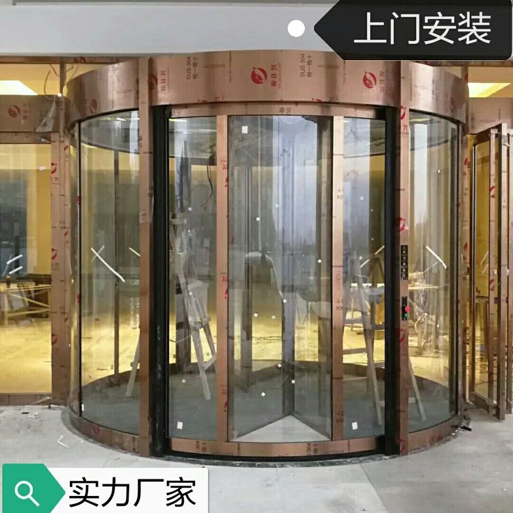 三翼四翼两翼门 环柱门 手动自动旋转门 支持定制 欢迎询价