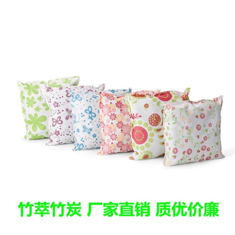 新房去甲醛除异味调湿活性炭包 车载 多规格竹炭包定制加工