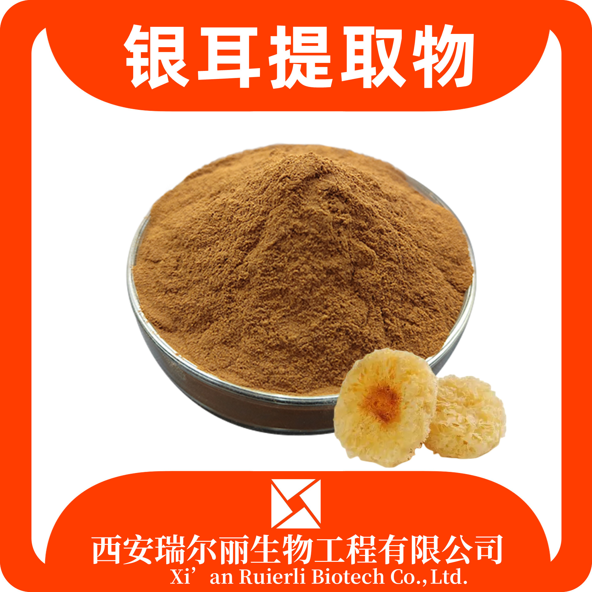 银耳提取物10：1银耳粉 雪耳 白木耳 银耳浸膏 瑞尔丽生物 源头厂家