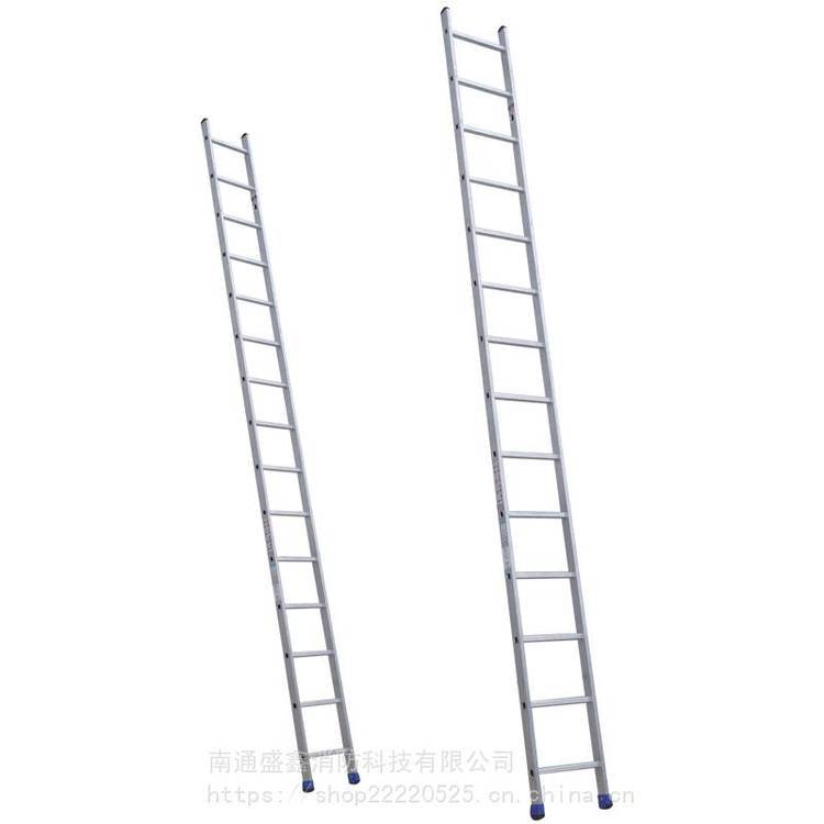 金锚铝合金方管直梯LCS410SAL1欧标梯具 安全梯