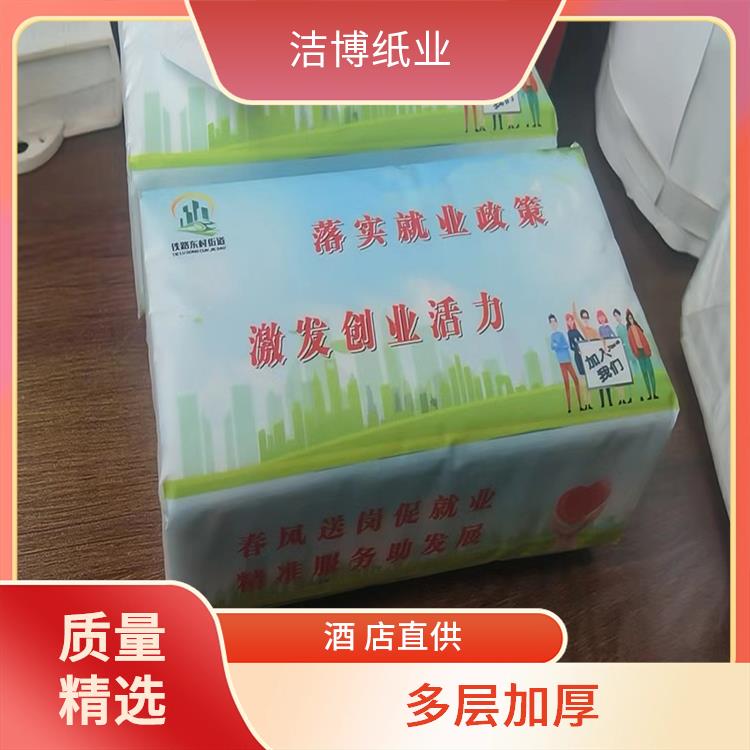 洁博纸业 适用于汽车业 悬挂式抽纸 多层加厚湿水不易破 工厂源头发货