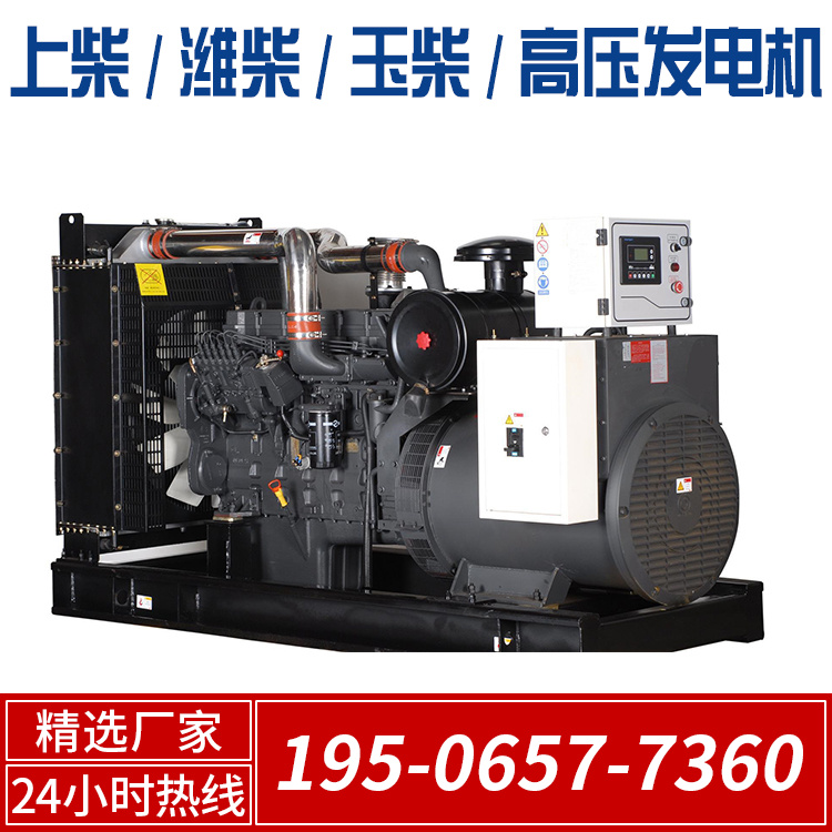 800KW上柴发电机组 三相电启动 大功率 服务完善