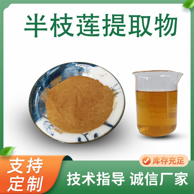 半枝莲提取物 联峰生物 浓缩半枝莲粉 紫连草水溶粉 浸膏