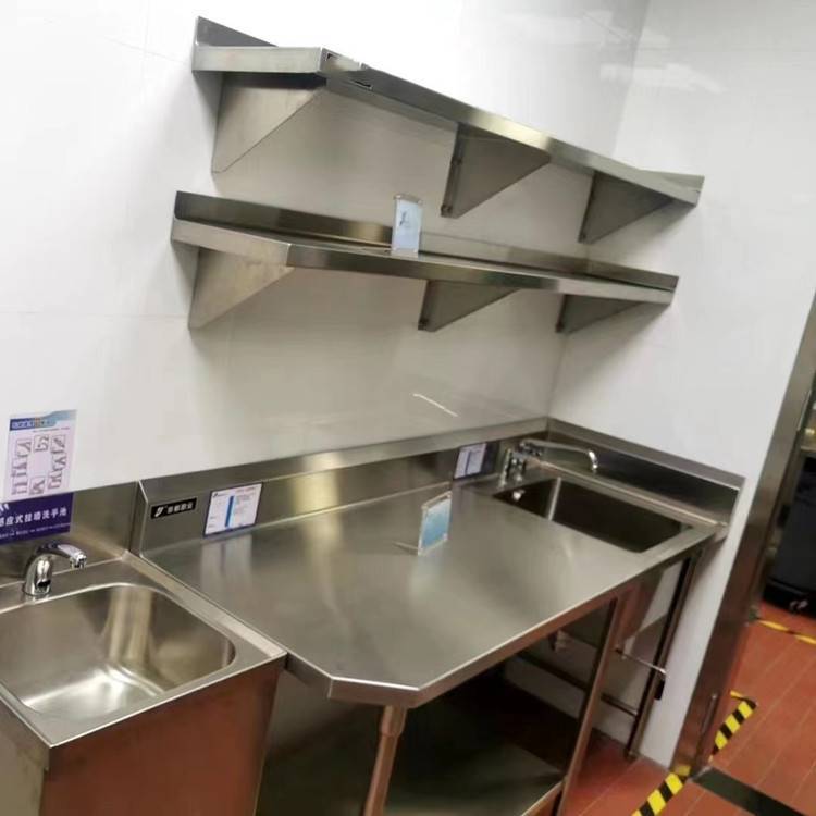 供应不锈钢双层工作台后厨加宽操作台车间加厚打包台定制