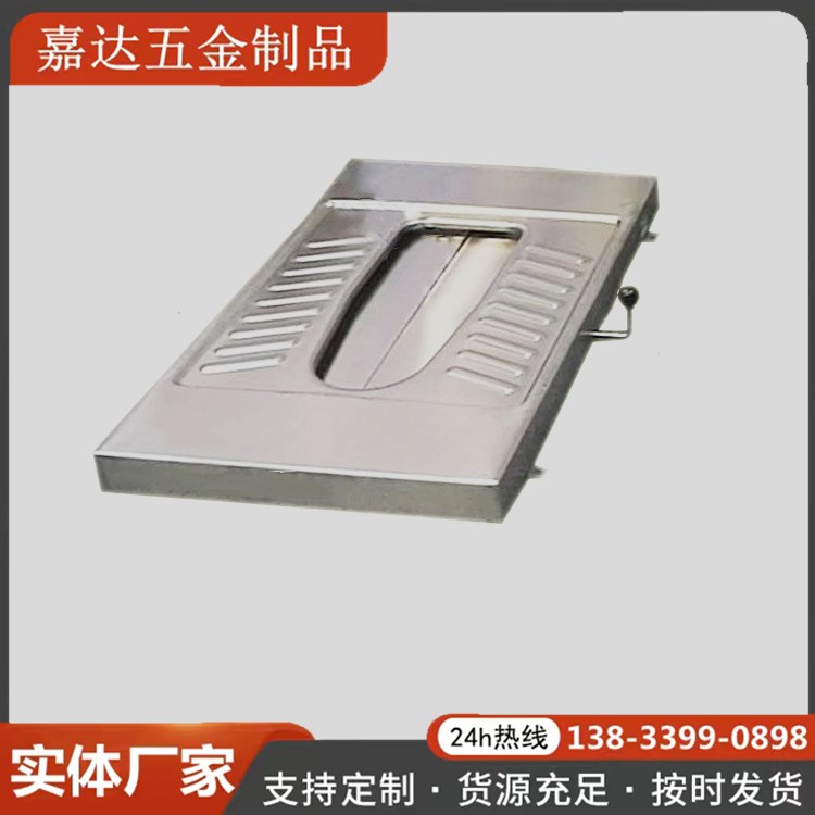 生产制造 旱厕不锈钢蹲便器 直排旱厕 干式防臭