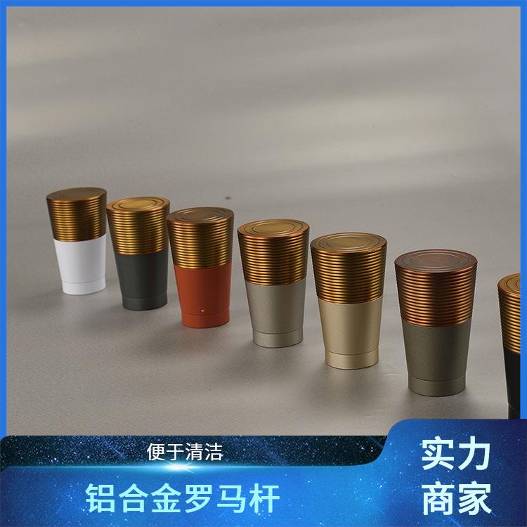 骏派卧室餐厅28细纹喇叭头罗马杆窗帘杆配件易维护生产厂家