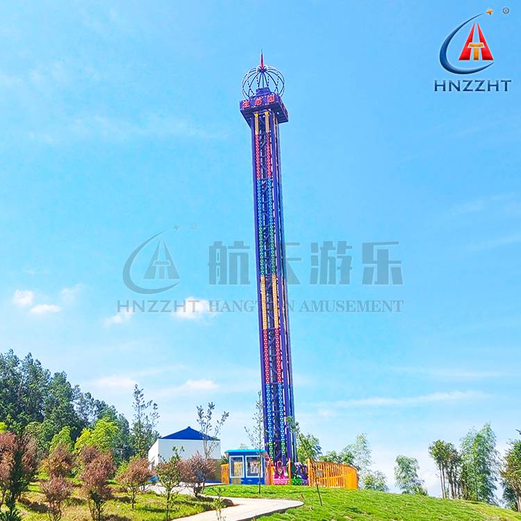 航天游乐 旋转太空梭 跳楼机 户外游乐园刺激性游乐设施