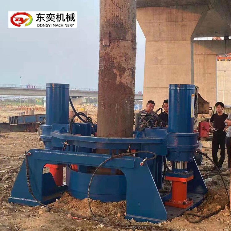 快速液压拔管机 咨询拔管设备 PC圆桩拔桩机图片