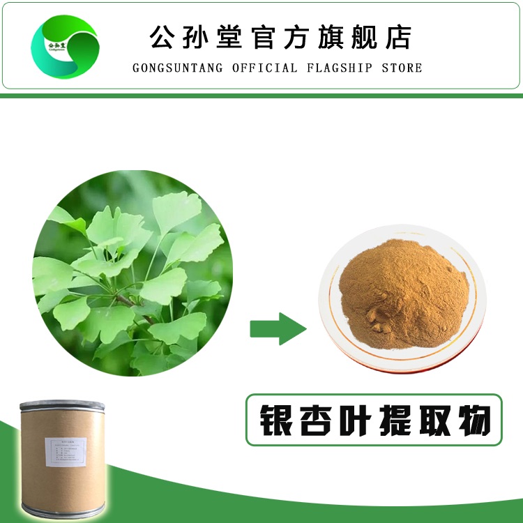 植物提取物 2020药典银杏提取物 银杏黄酮24 6 不添加麦芽糊精