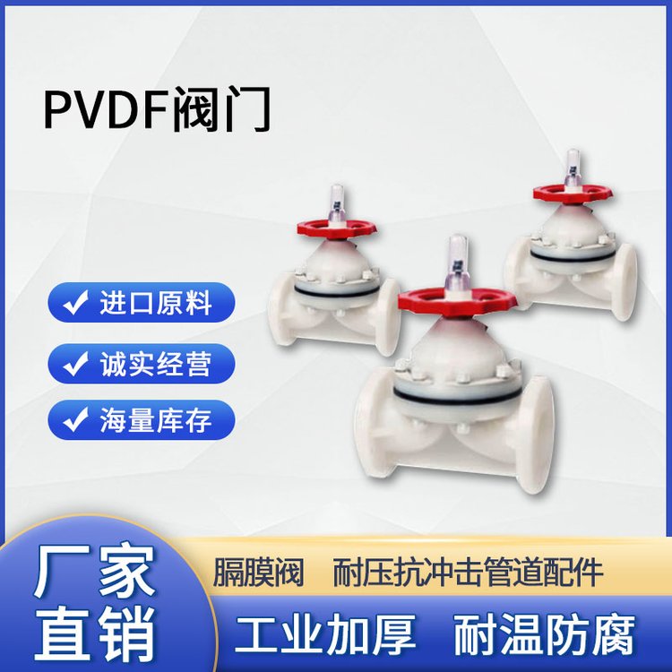 雅瑞克 PVDF隔膜阀 瑞冠塑胶管道阀门 耐压抗冲击管道配件 绿色环保