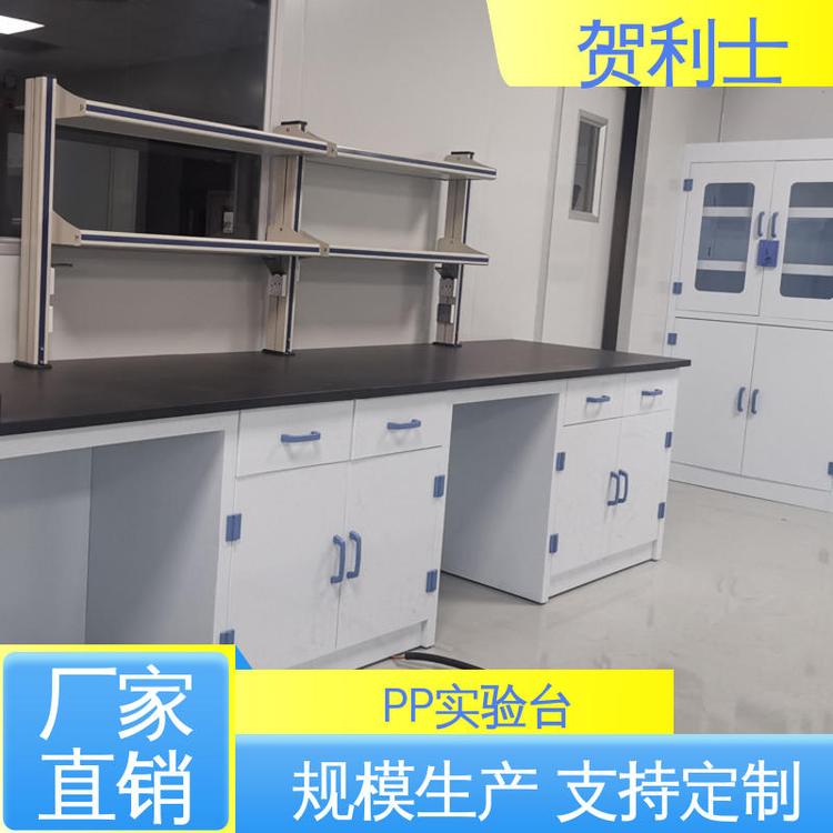 贺利士 耐酸碱实验边台 PP化学实验台 食品药品生产研发 支持定制